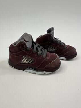Nike Air Jordan 5 Retro Burgundy FN4238-600 Toddler Size 5C
